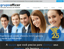 Tablet Screenshot of grupoofficer.com.br